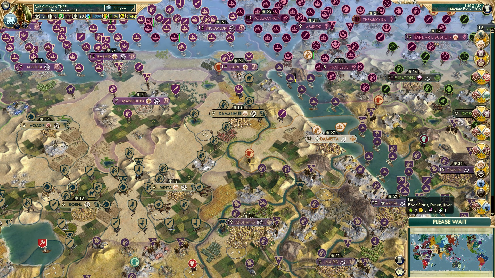CBR In-Game Screenshot of Damietta Defense