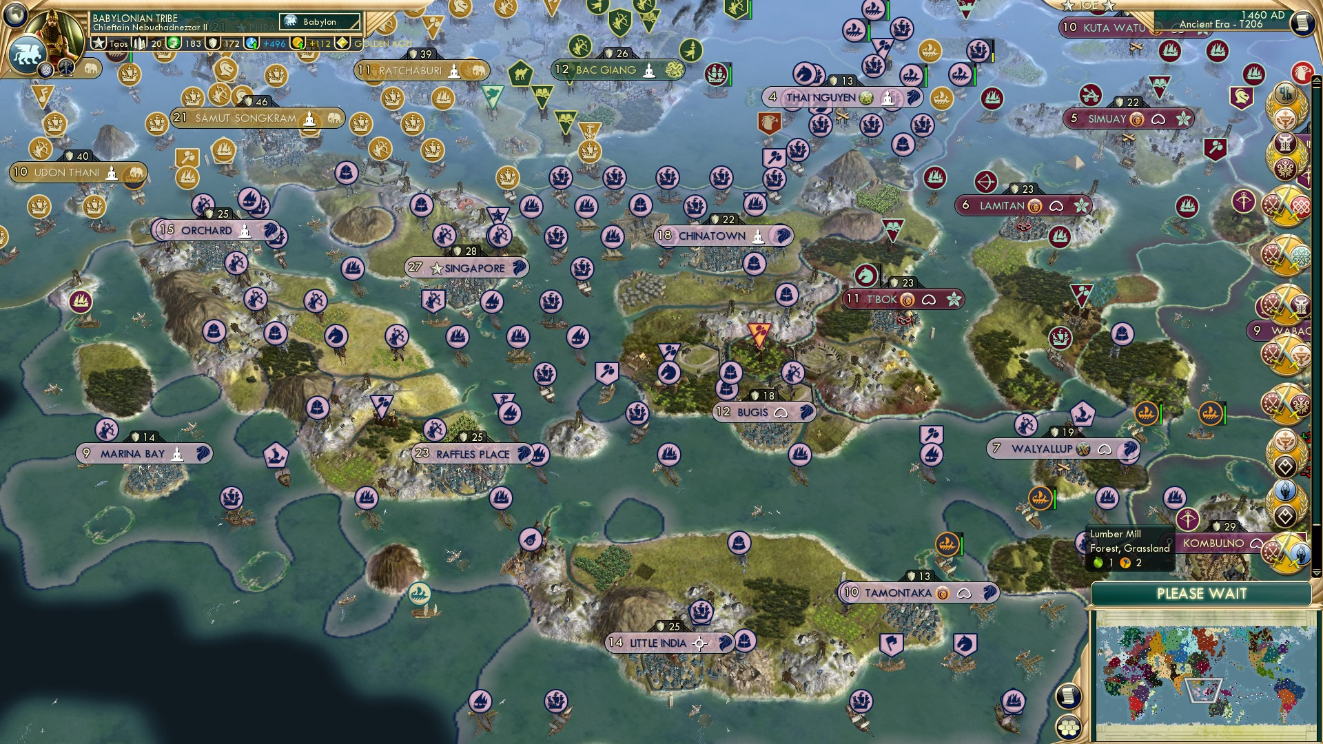 CBR In-Game Screenshot of Poor? No, SingaRich