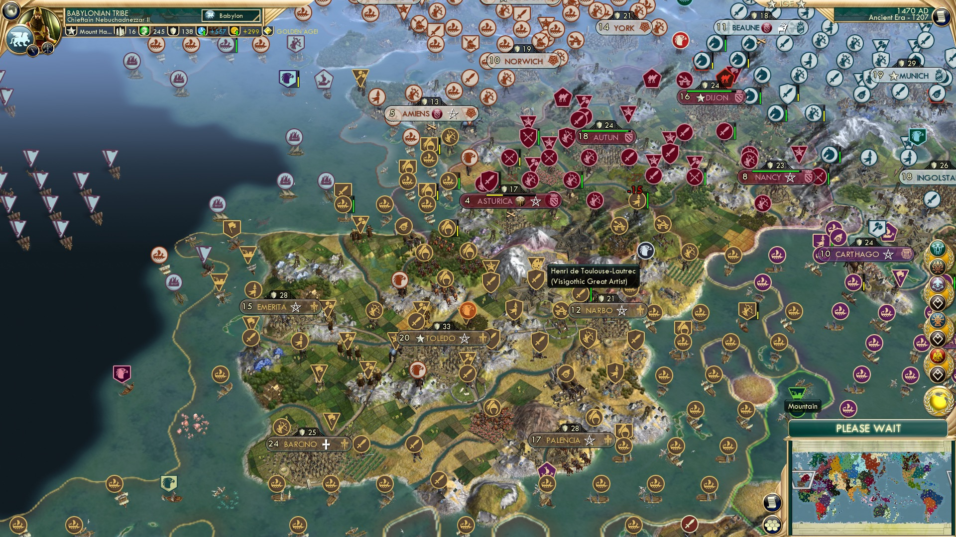 CBR In-Game Screenshot of Pyrrhic Pyrenees