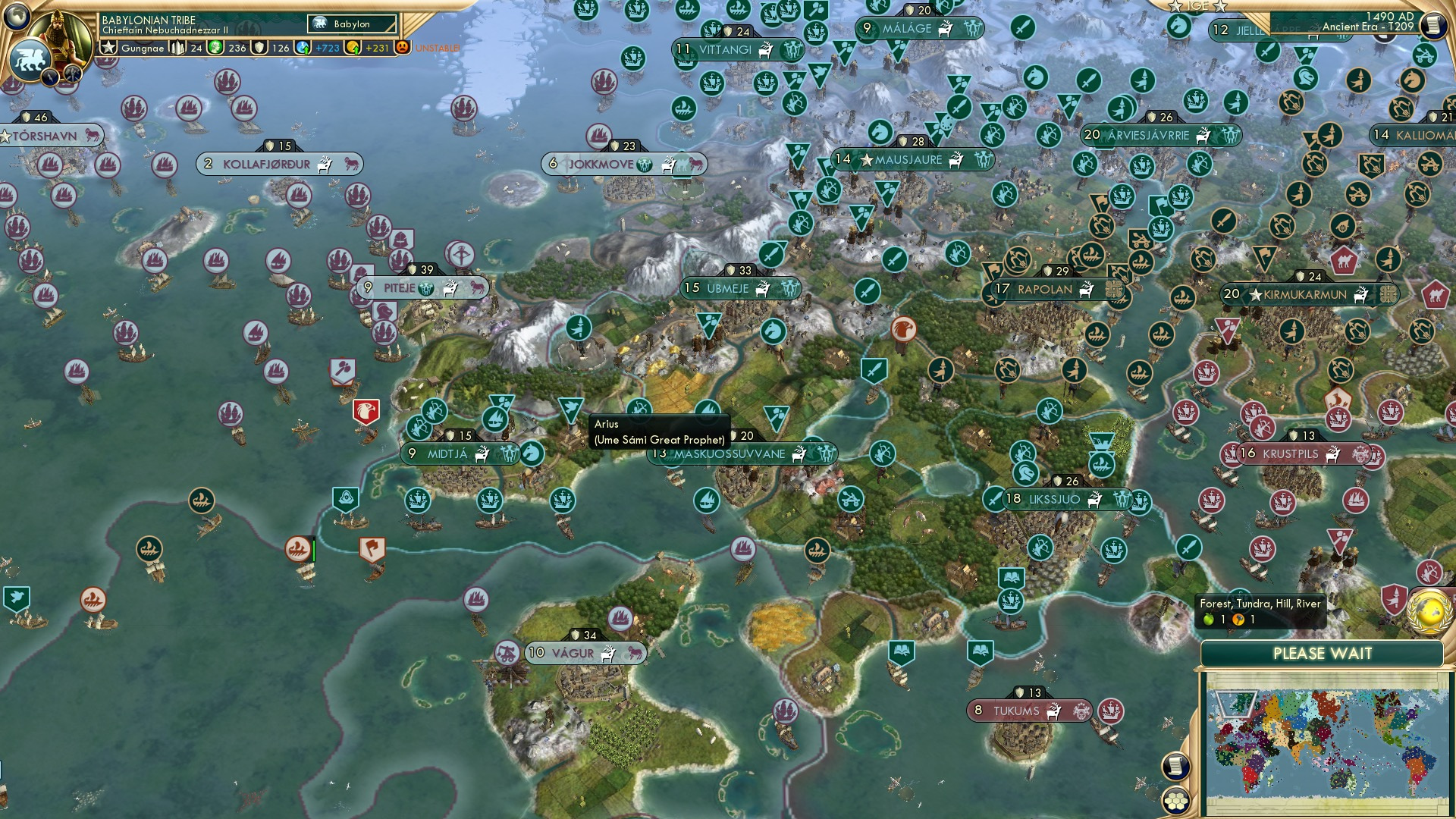 CBR In-Game Screenshot of Noaidevuohta