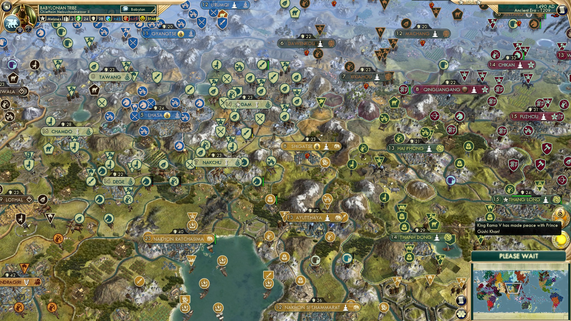 CBR In-Game Screenshot of Shigatse Sham