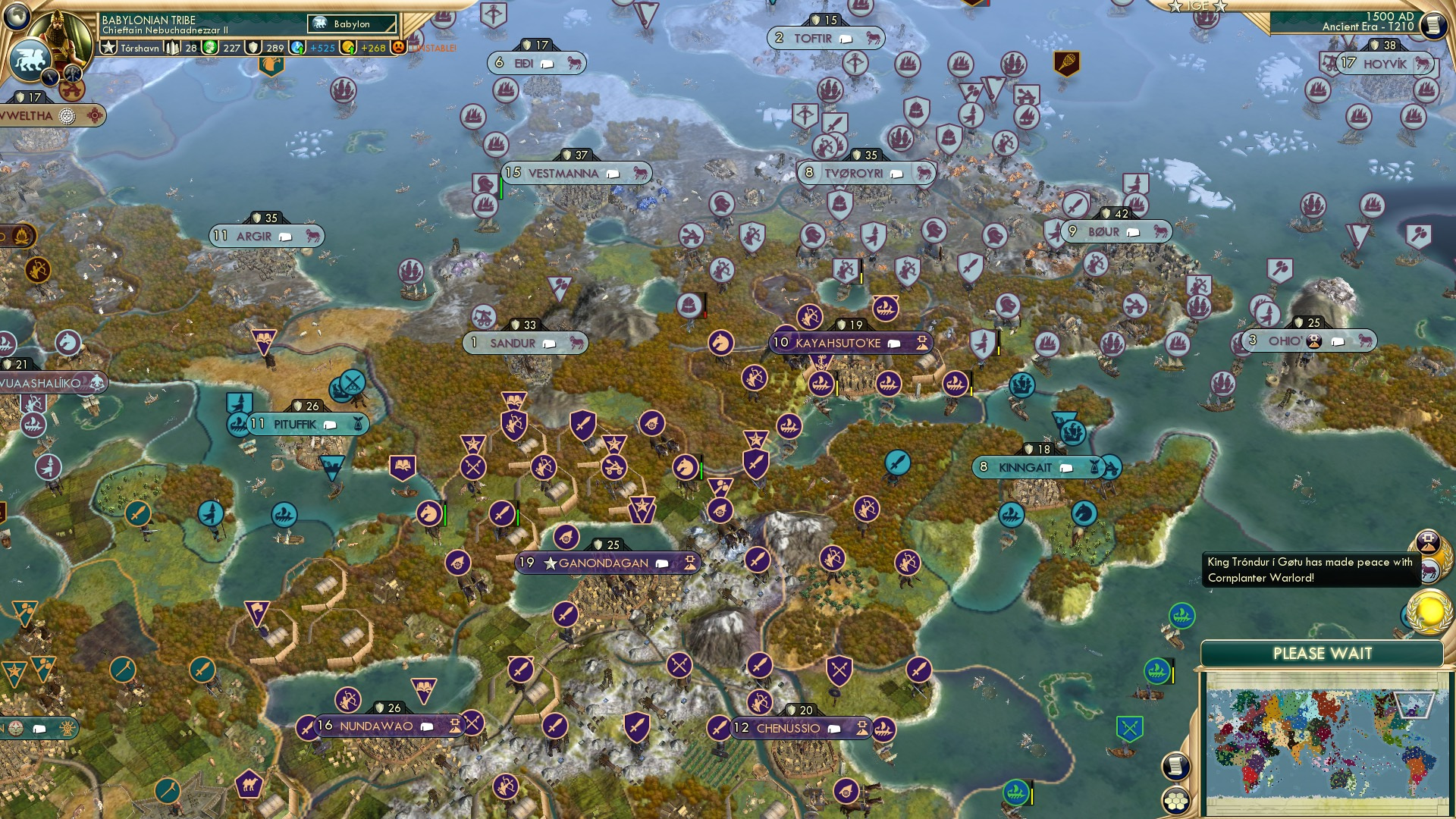 CBR In-Game Screenshot of White Peace in the White North