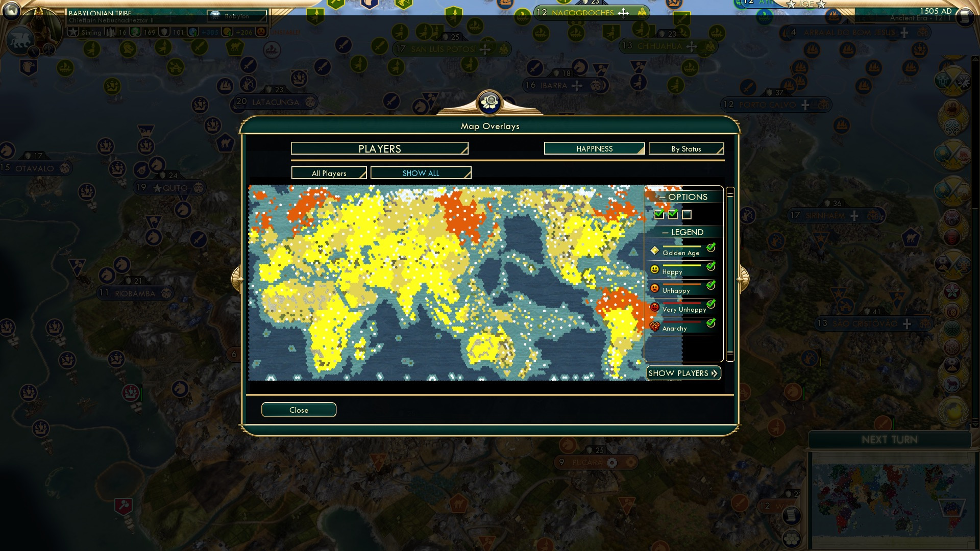 CBR In-Game Screenshot of Happy Civ, Happy Life