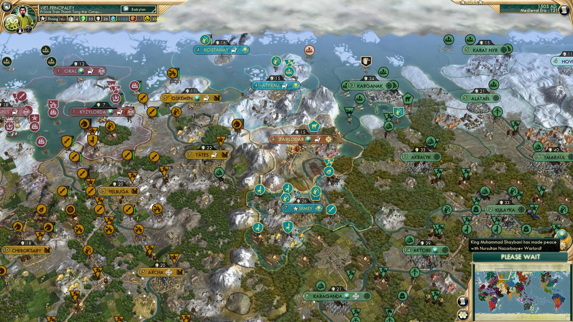 CBR In-Game Screenshot of Bukhara Can Still Win!