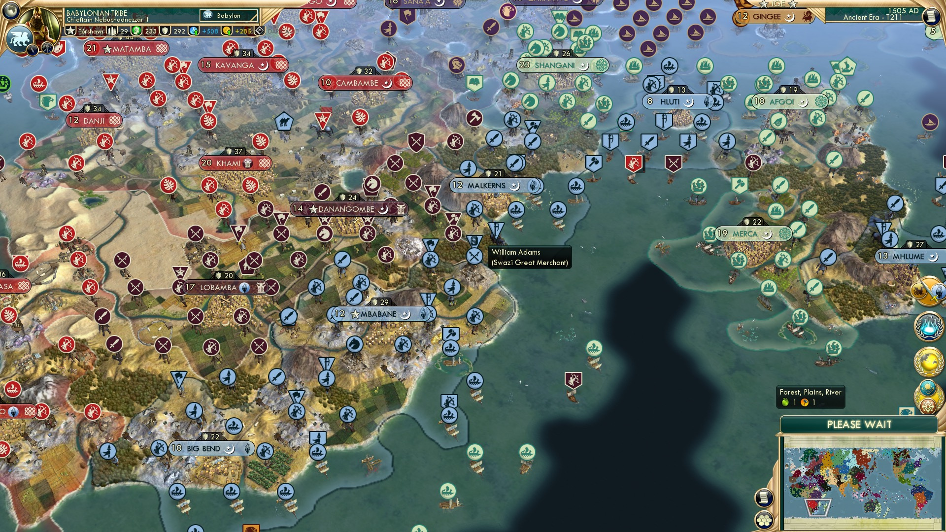 CBR In-Game Screenshot of East African Affairs