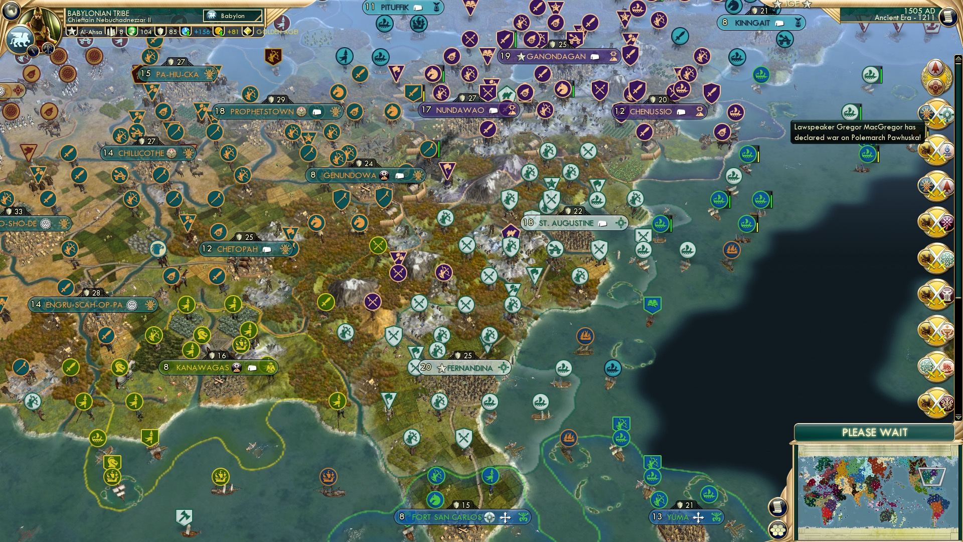 CBR In-Game Screenshot of Floridian Friendship