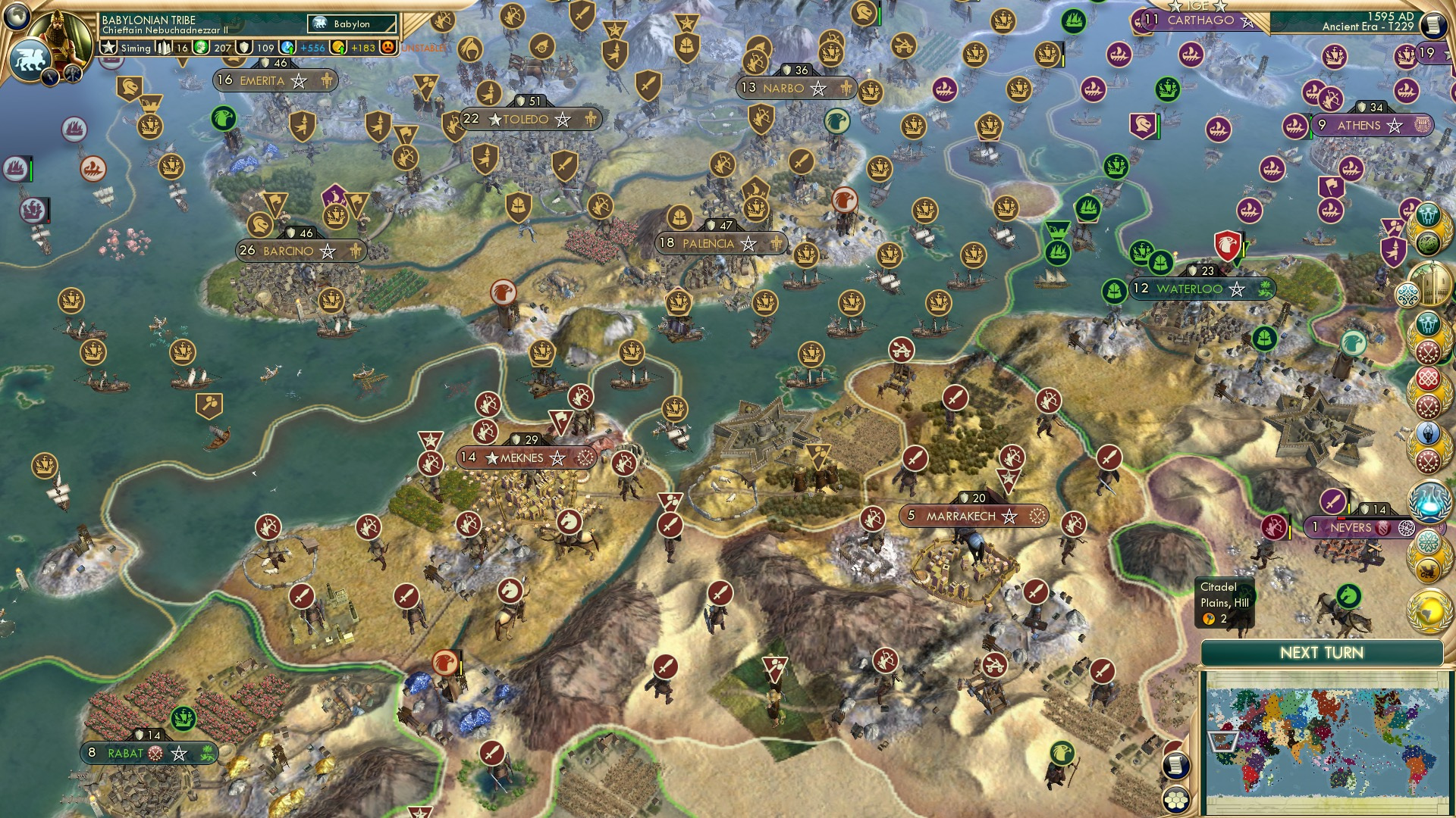 CBR In-Game Screenshot of 100