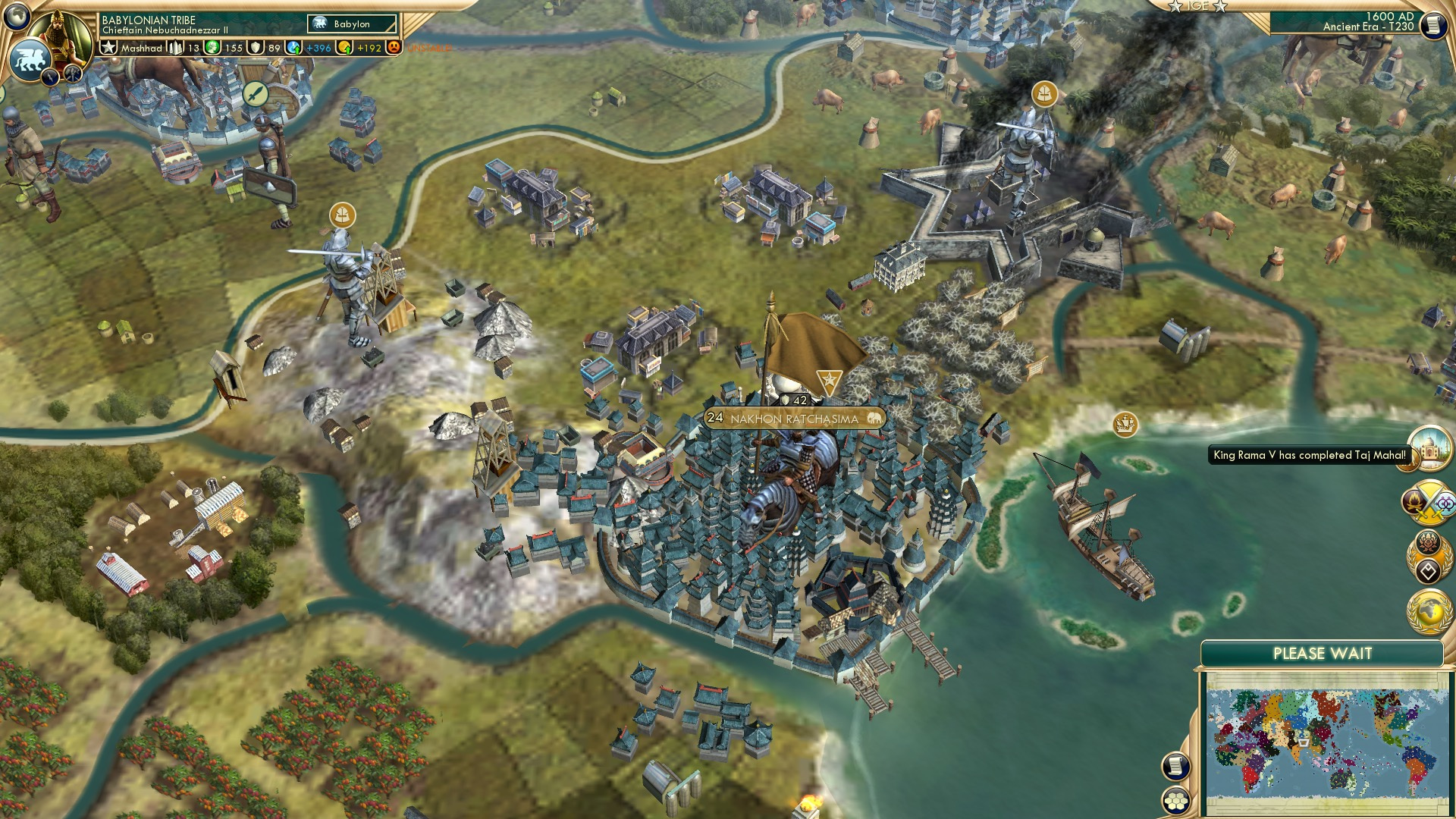 CBR In-Game Screenshot of Taj