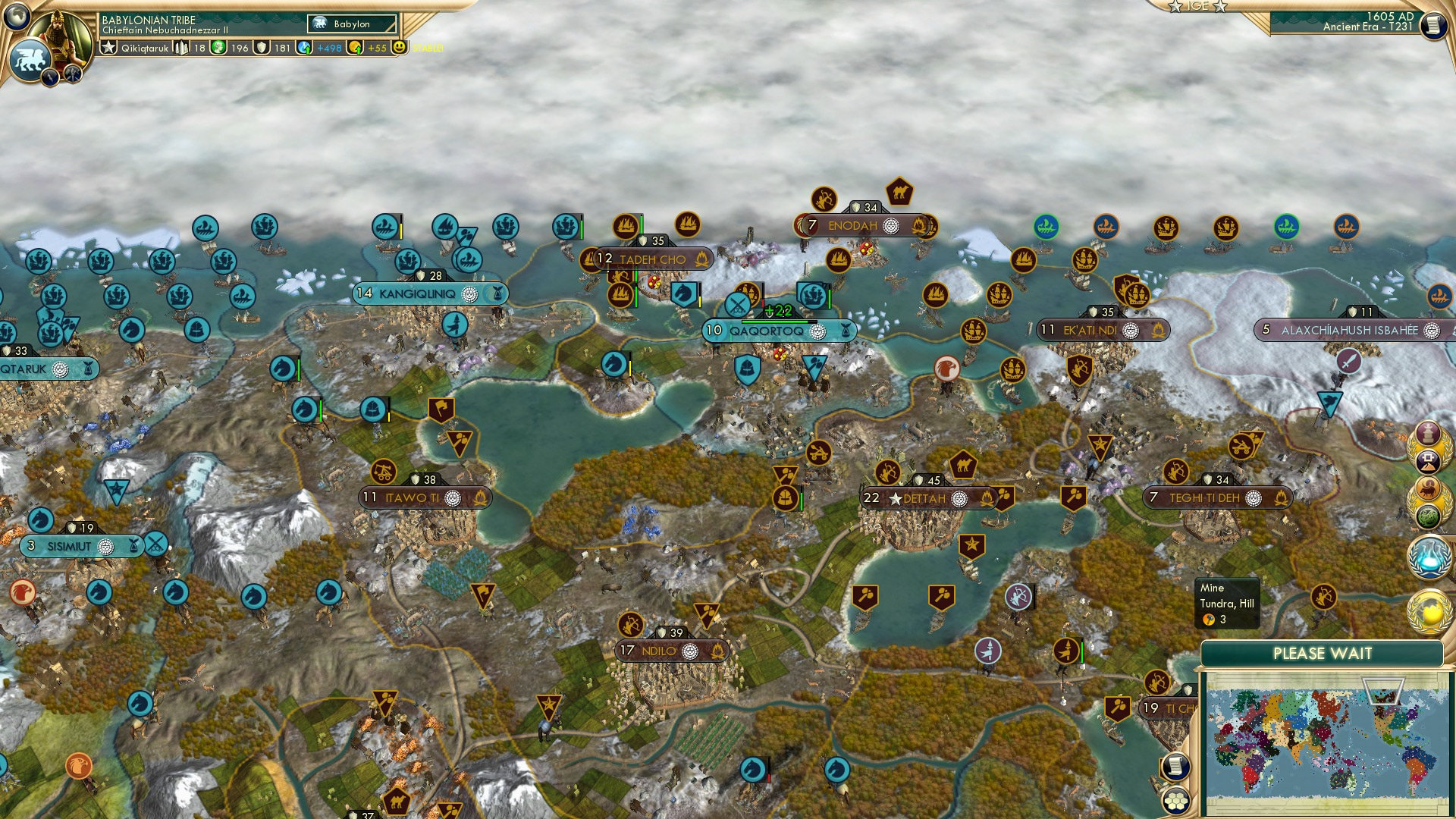 CBR In-Game Screenshot of Frigid Fights