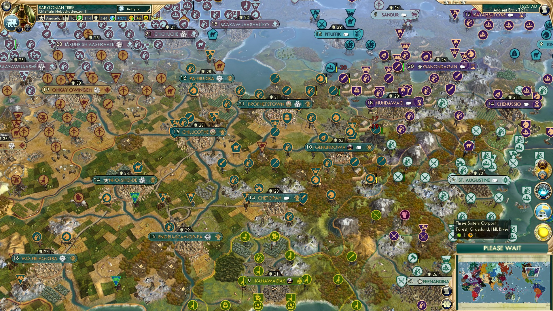 CBR In-Game Screenshot of Unnecessary War