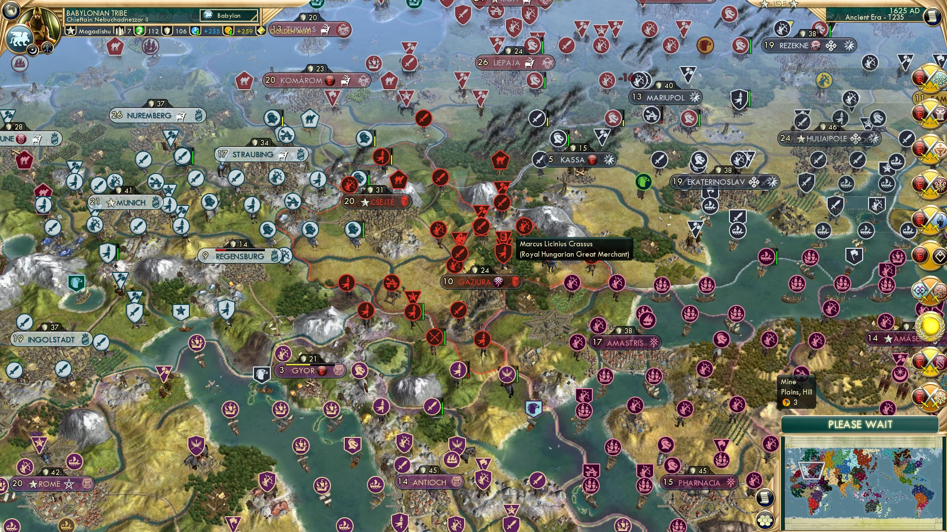 CBR In-Game Screenshot of Poor Defection