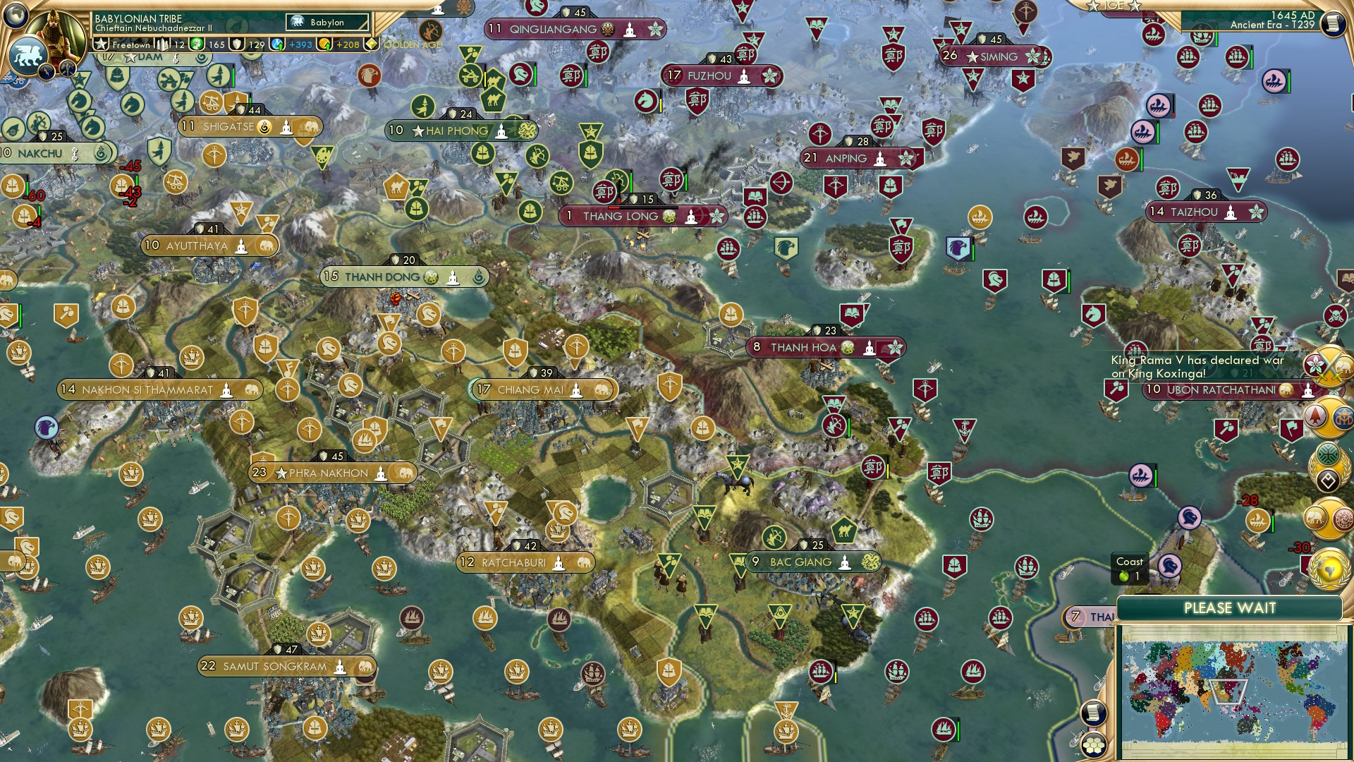 CBR In-Game Screenshot of Elephants On Parade