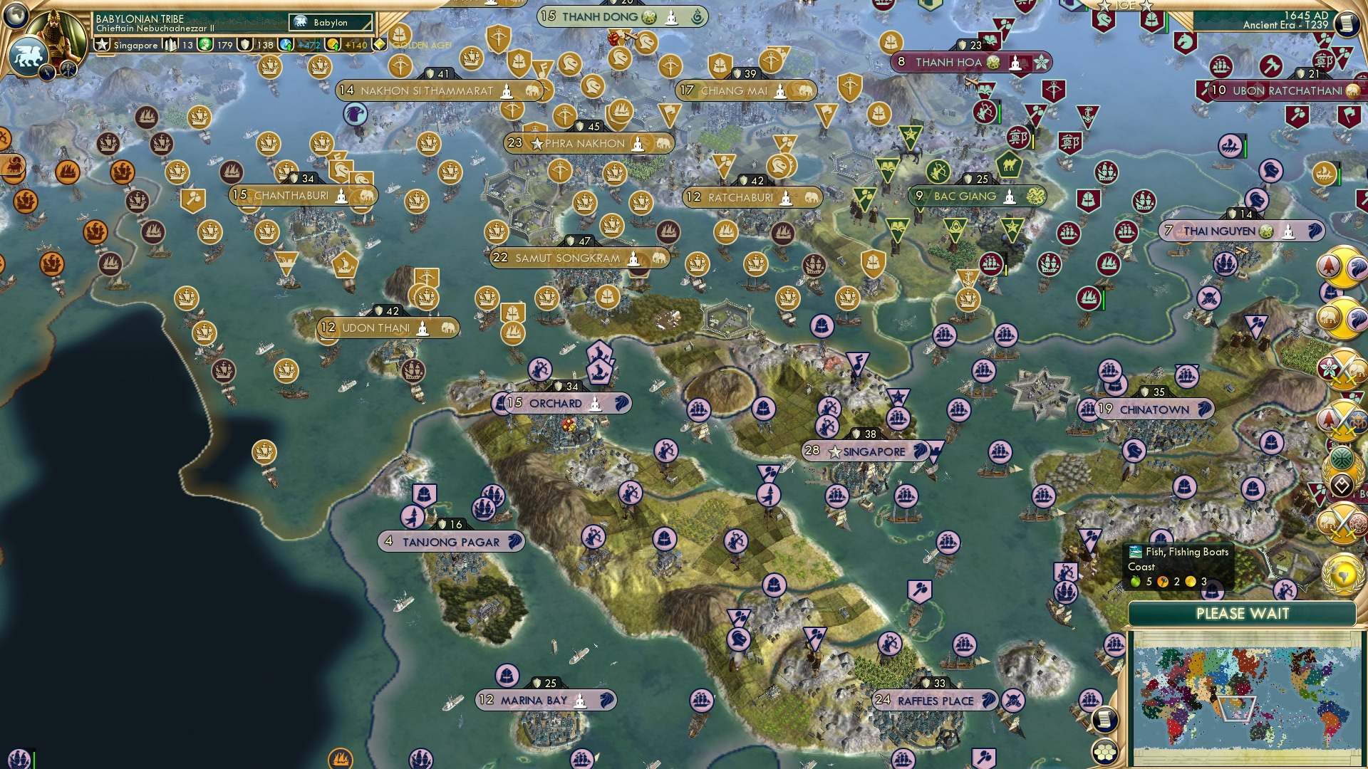 CBR In-Game Screenshot of Singapore Sling