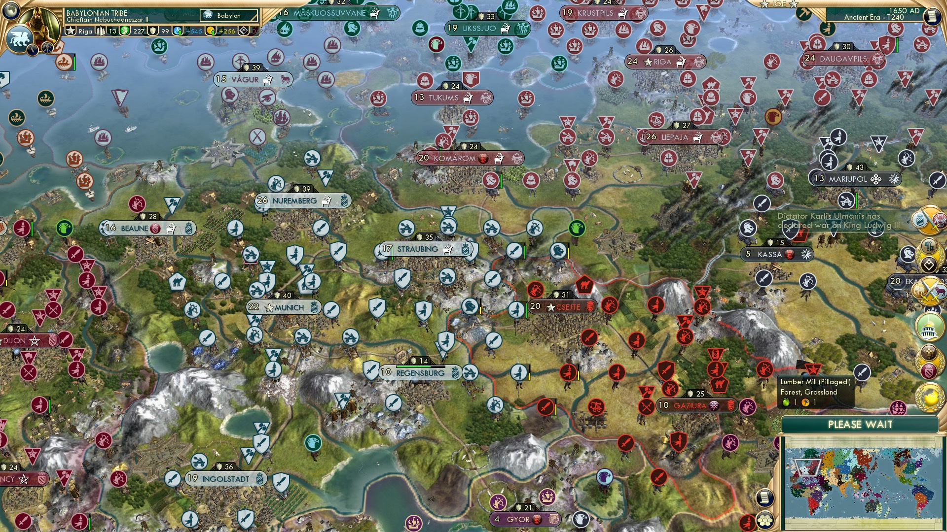 CBR In-Game Screenshot of War!