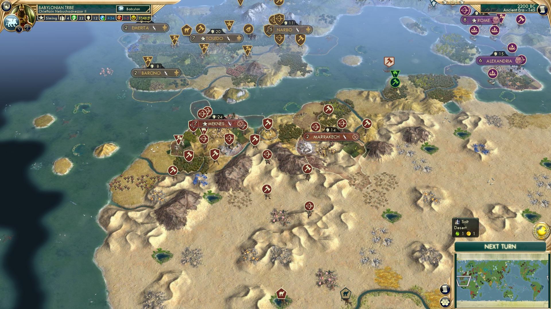 CBR In-Game Screenshot of The End