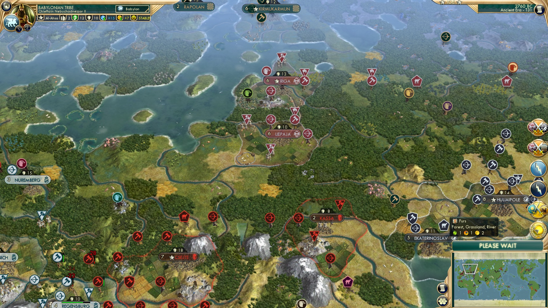 CBR In-Game Screenshot of An Odd Affair…