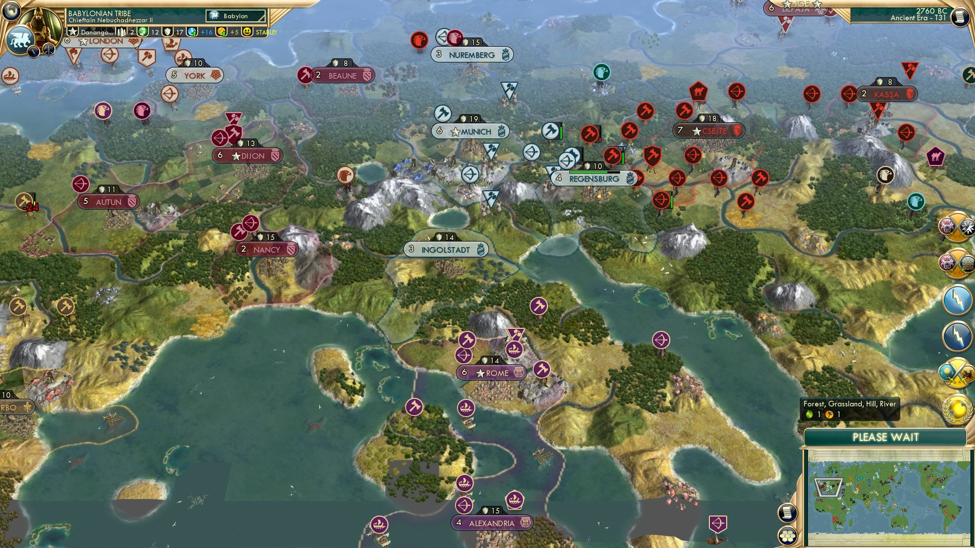 CBR In-Game Screenshot of Swan Lake