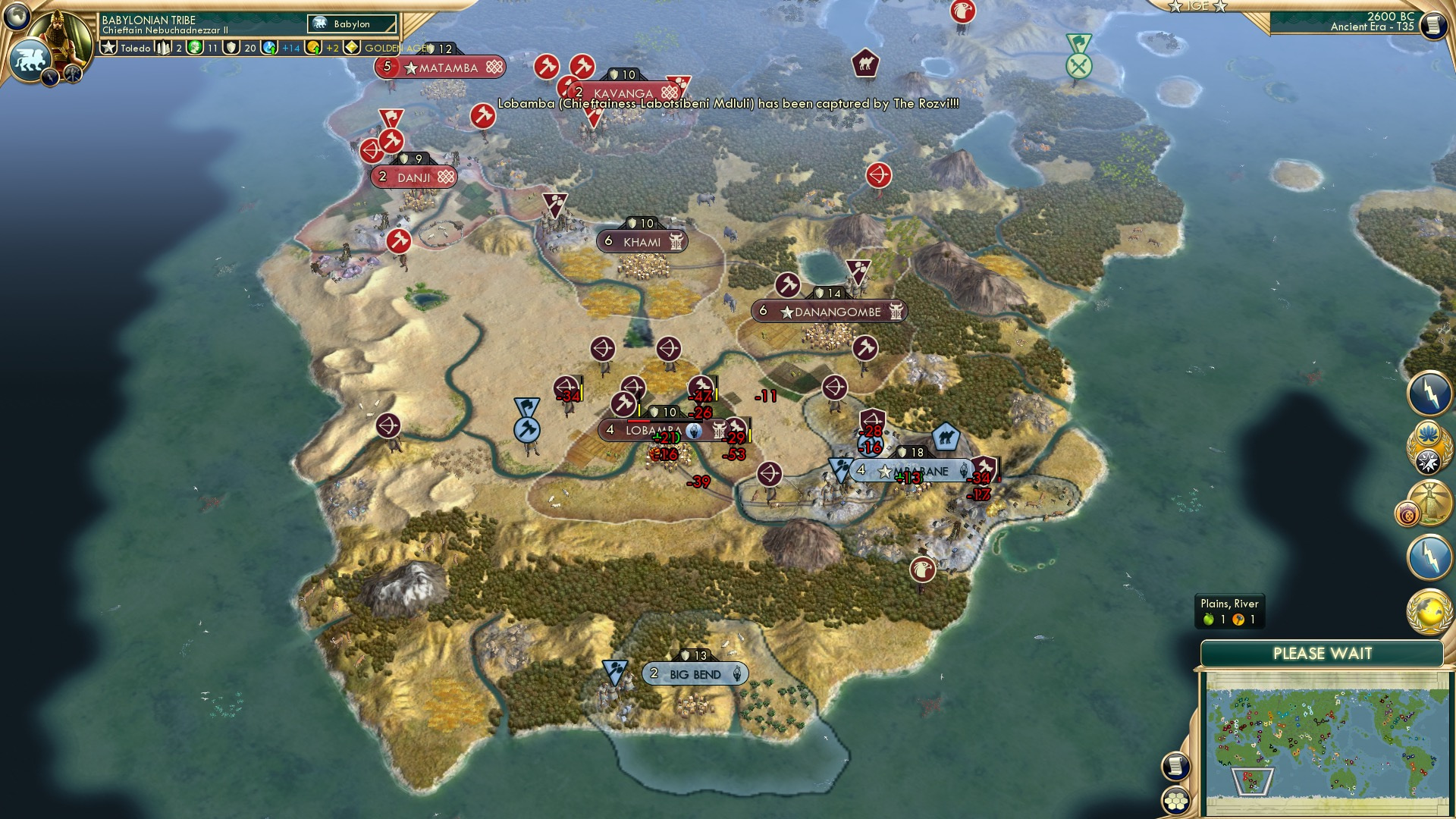 CBR In-Game Screenshot of Barack Lobamba