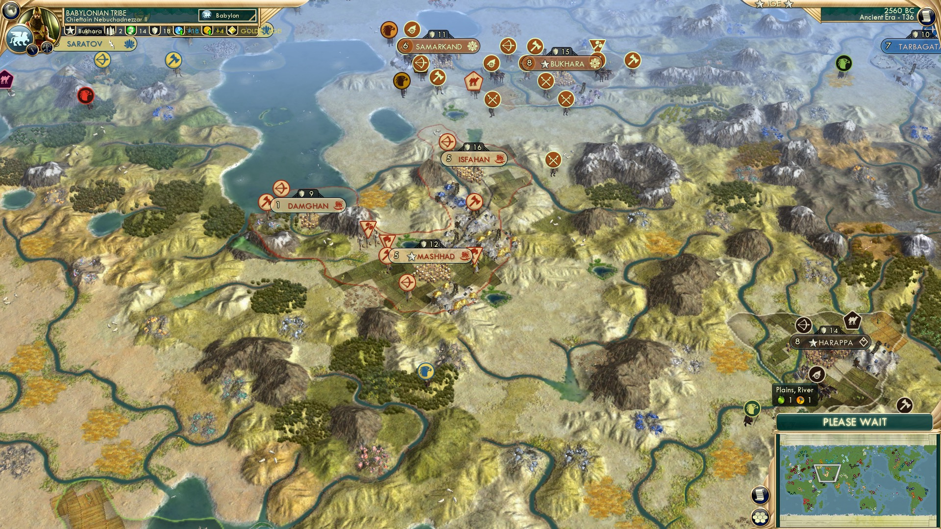 CBR In-Game Screenshot of Damghan shot first