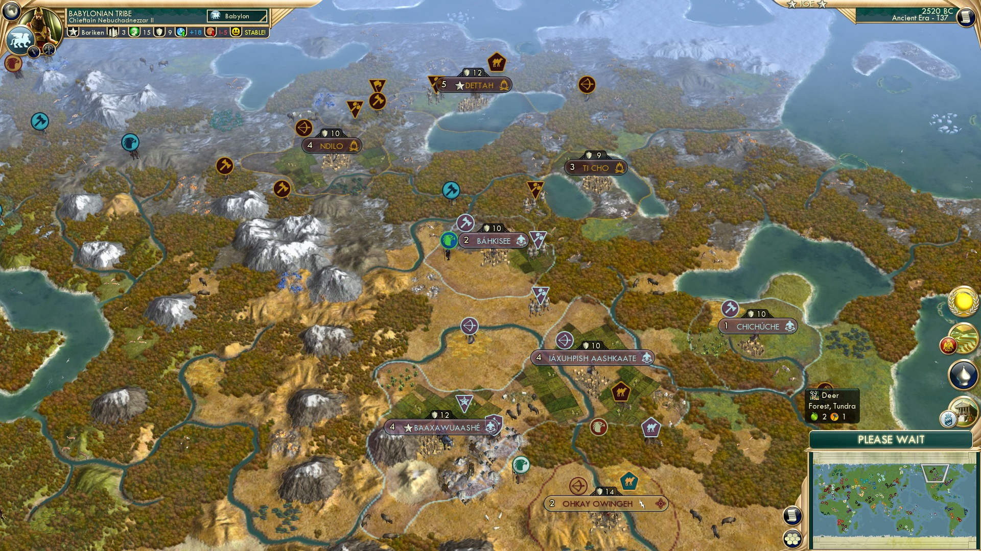 CBR In-Game Screenshot of Caw Caw