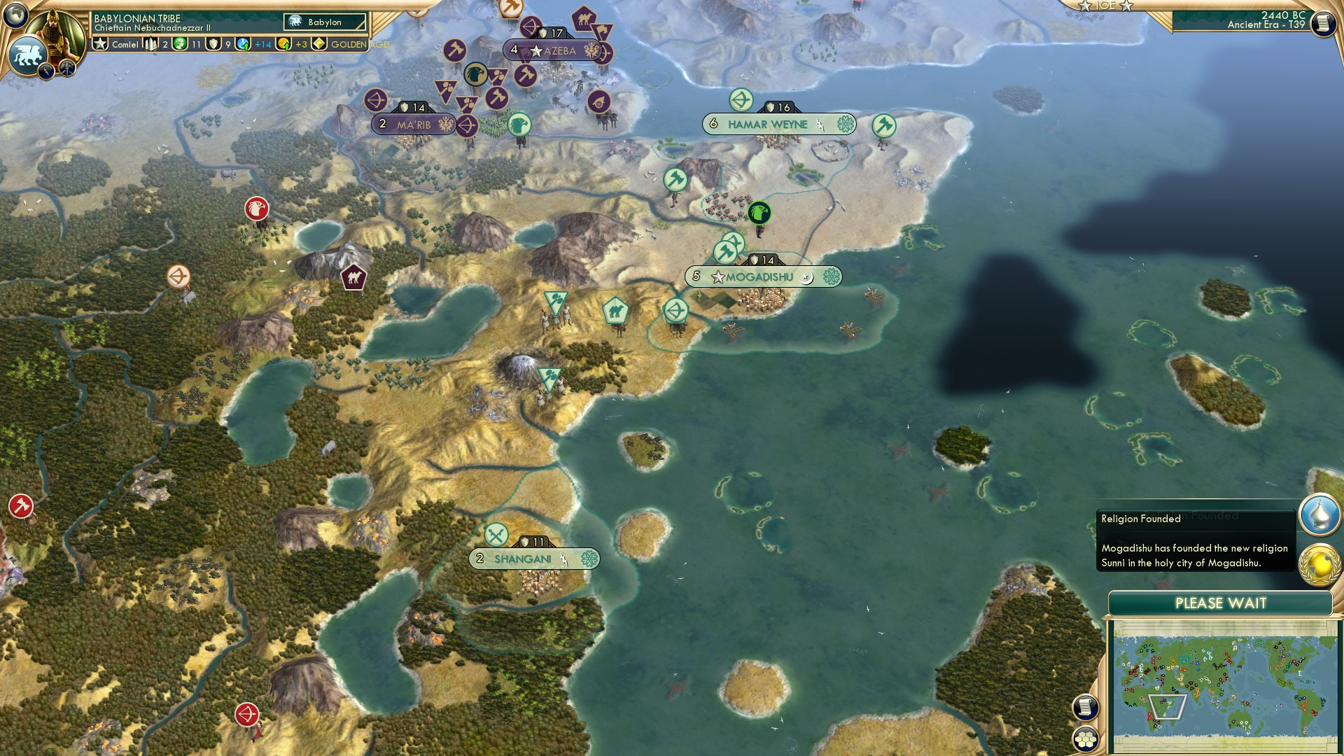 CBR In-Game Screenshot of Here Comes the Sunni