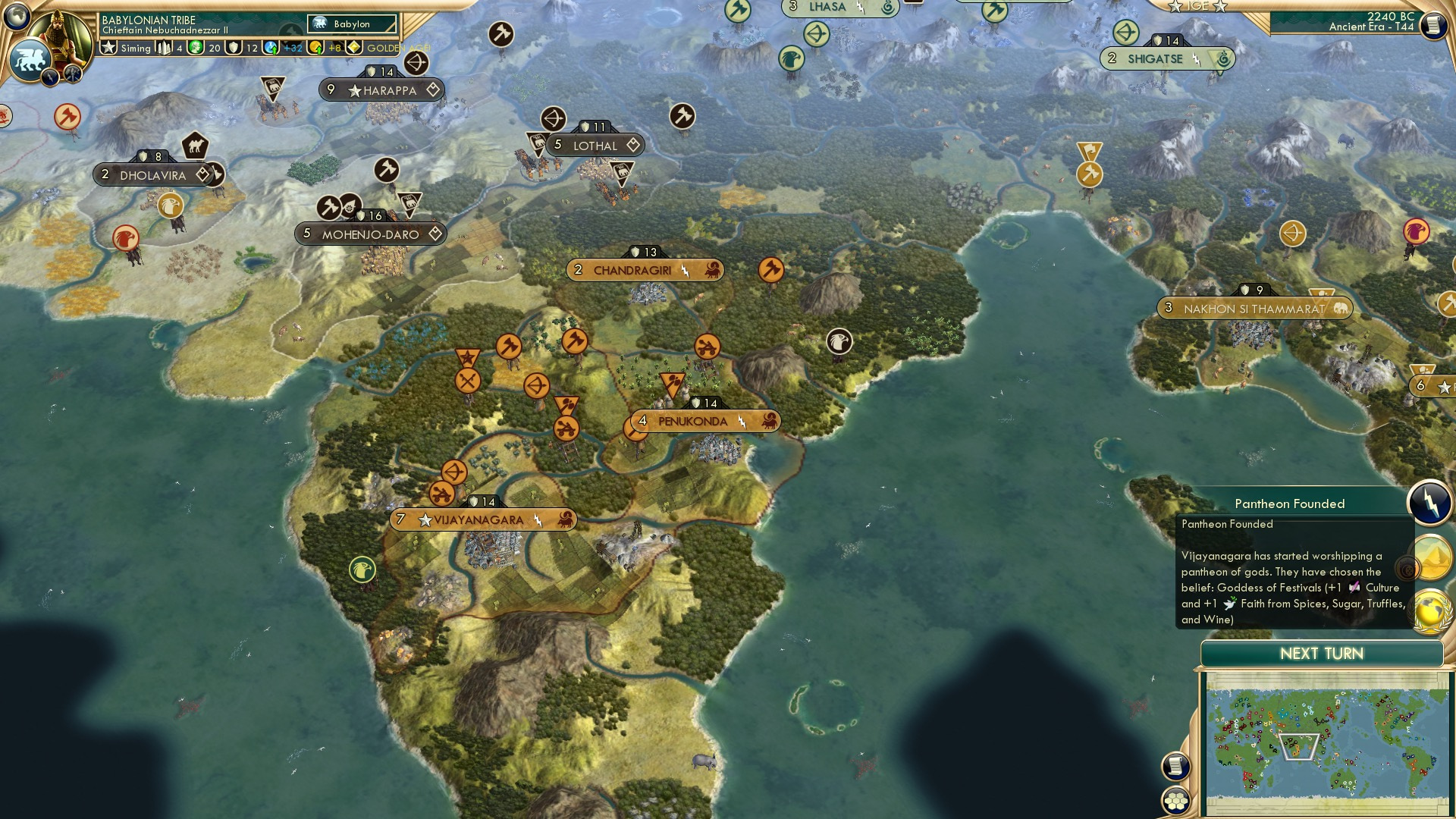 CBR In-Game Screenshot of Party Time