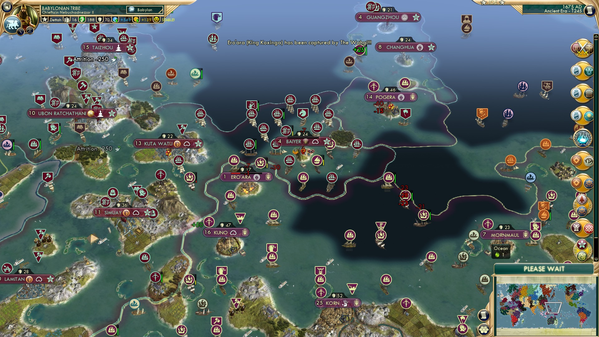 CBR In-Game Screenshot of One of the Classic Blunders