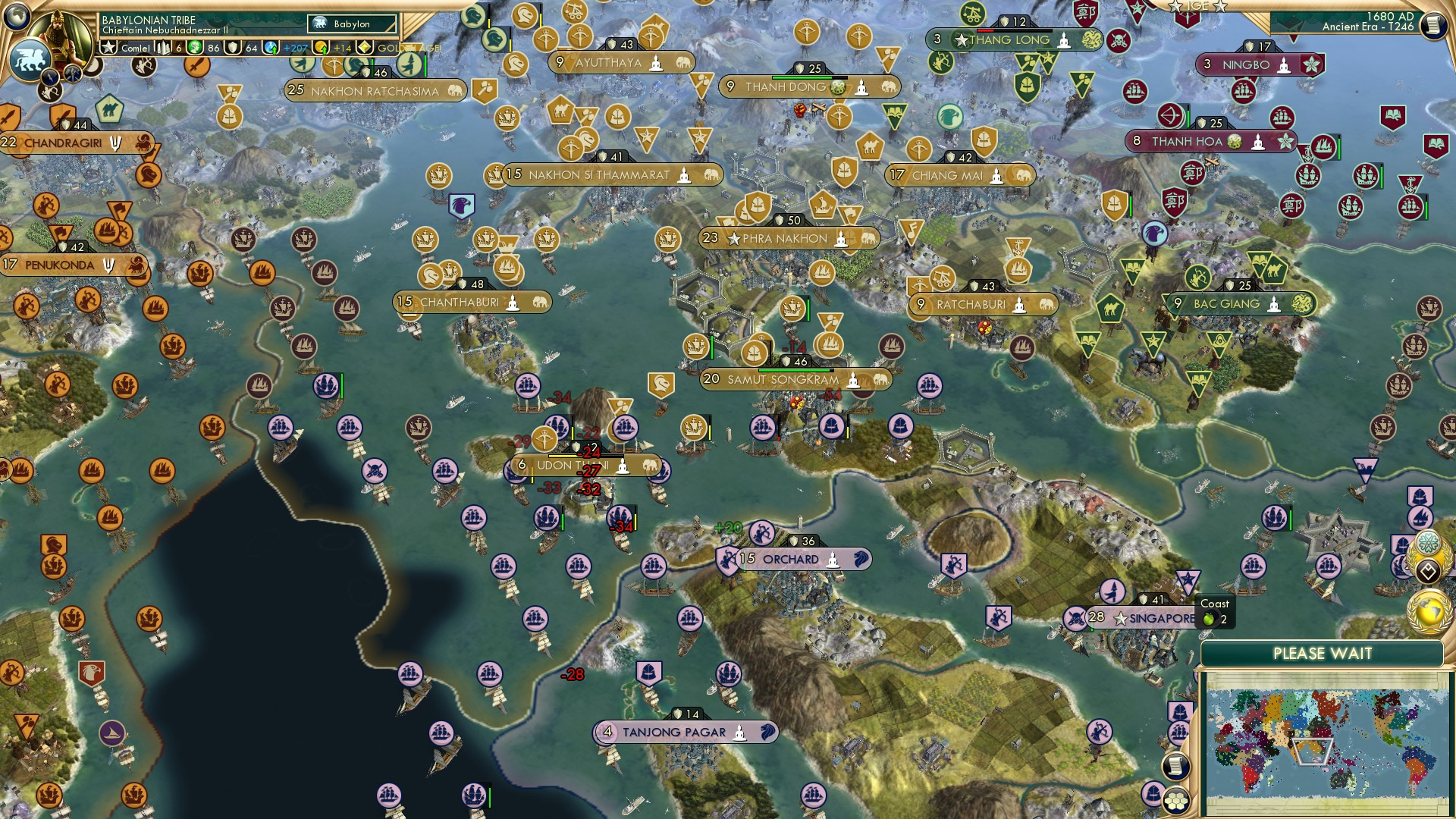 CBR In-Game Screenshot of Lion on the Hunt