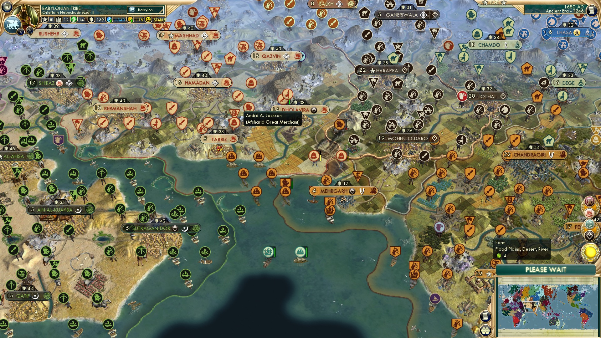 CBR In-Game Screenshot of Persian Standoff