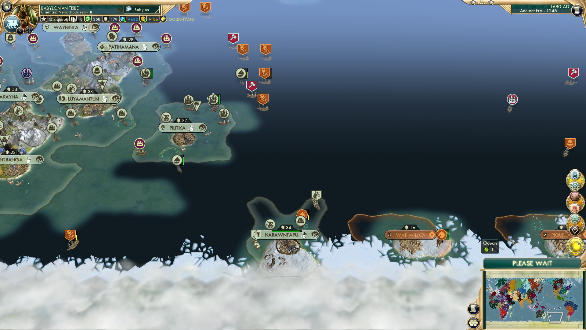 CBR In-Game Screenshot of Meanwhile, on the Other Side of Tierra del Fuego…