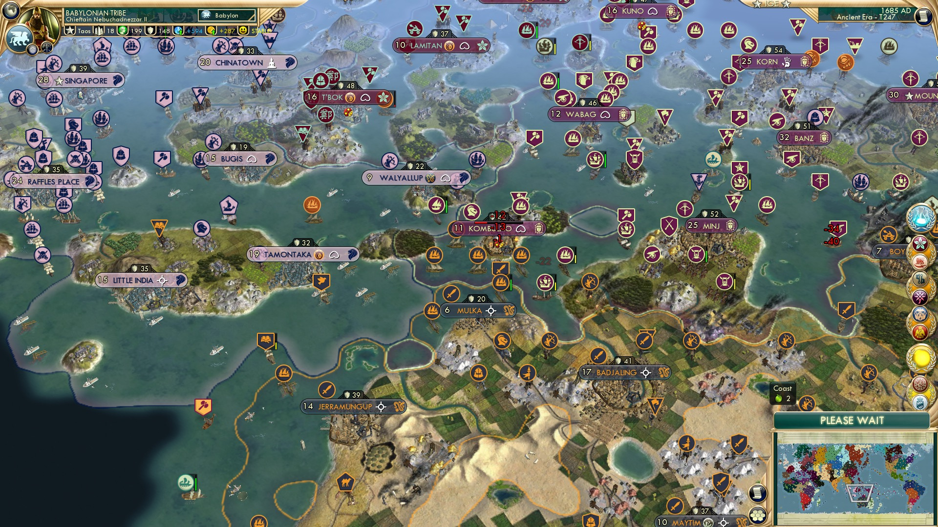 CBR In-Game Screenshot of When Attacked, Hold