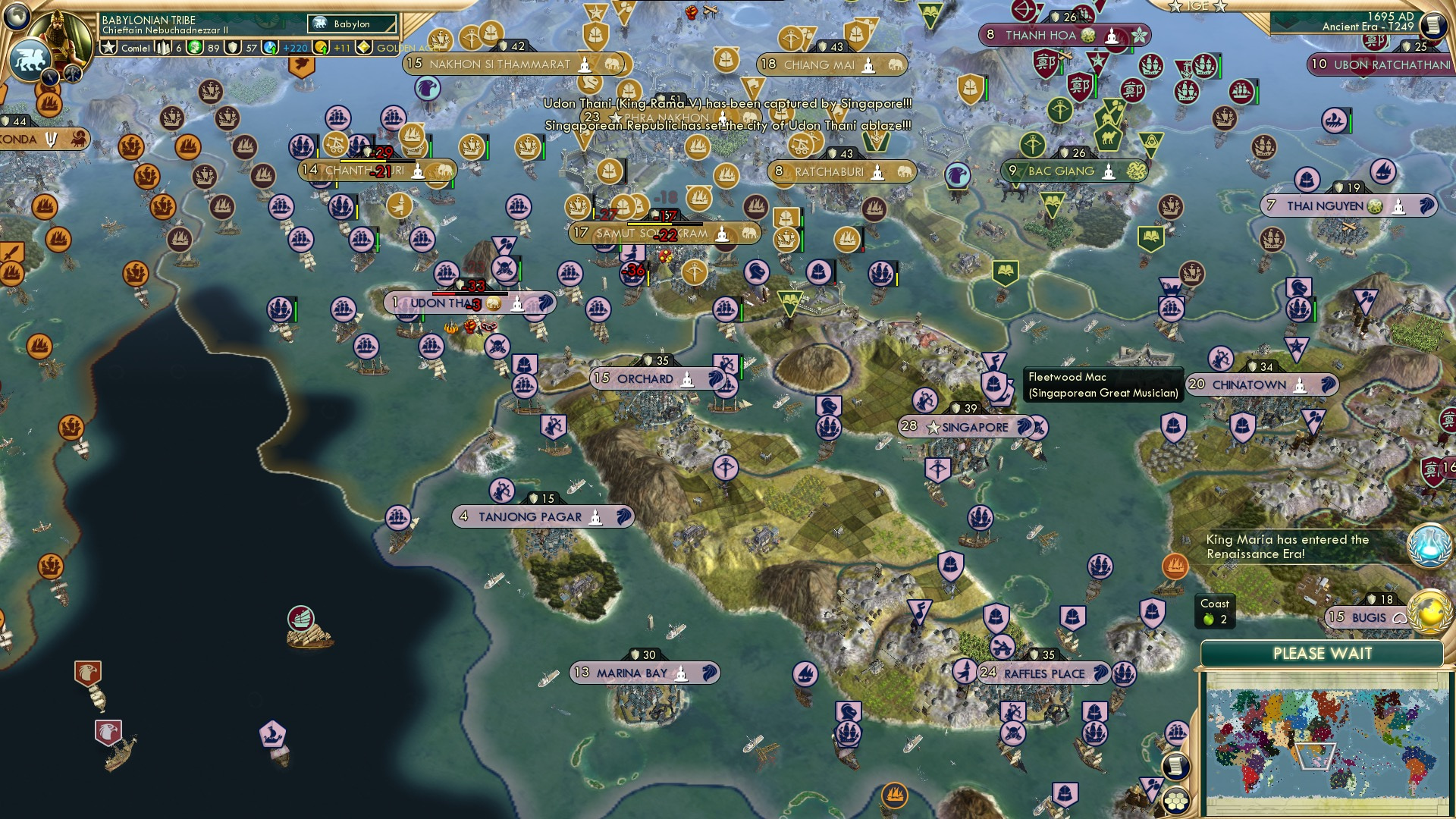 CBR In-Game Screenshot of Never Going Back Again