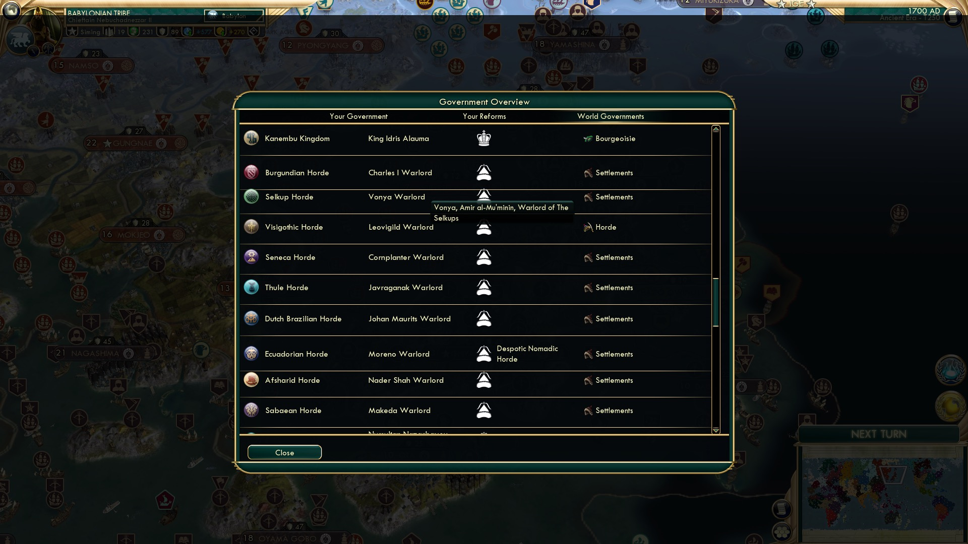 CBR In-Game Screenshot of To the Tune of “Sword Lord of the Goblin Horde” by Gloryhammer