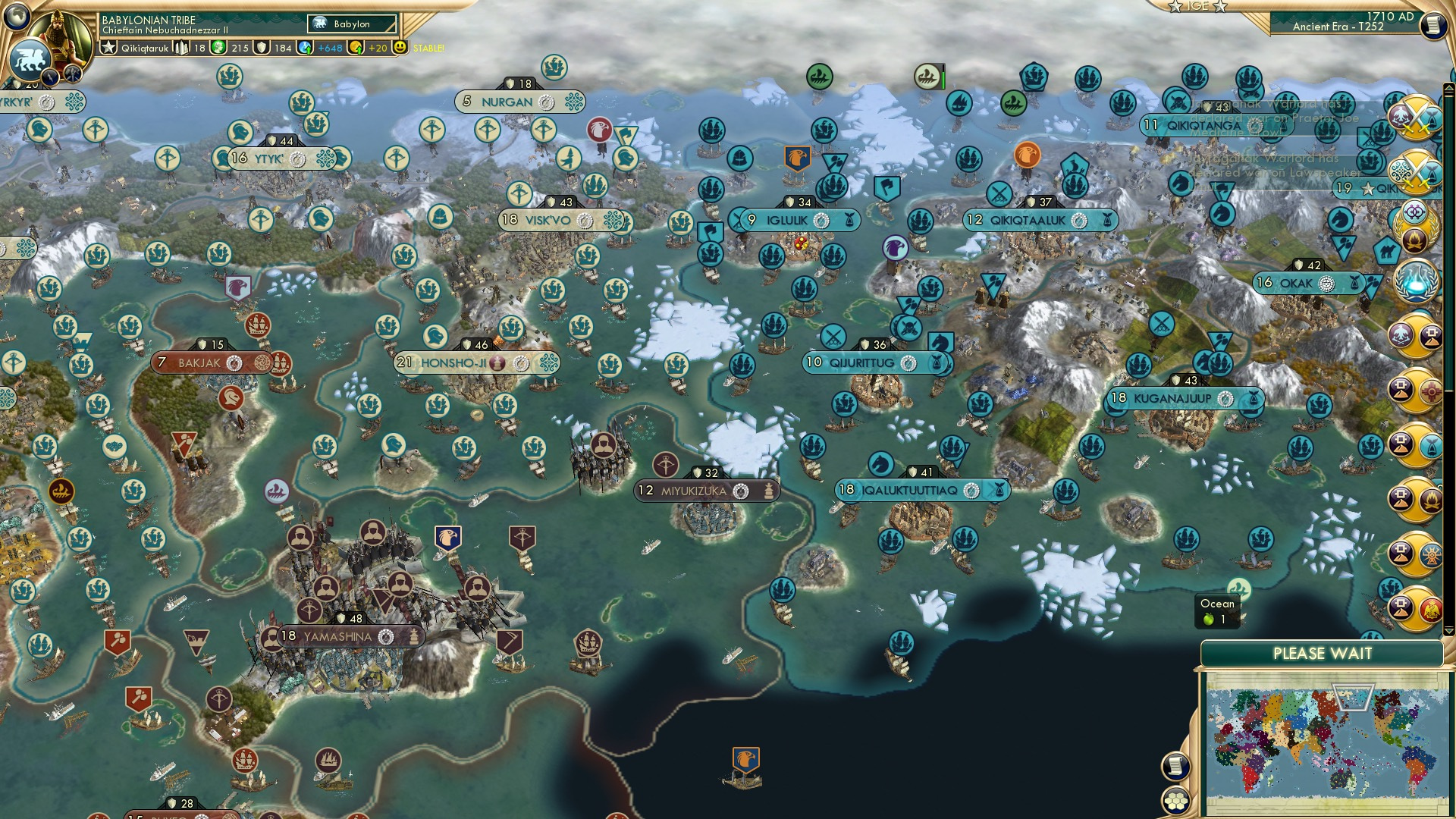 CBR In-Game Screenshot of Battle at the Top of the World