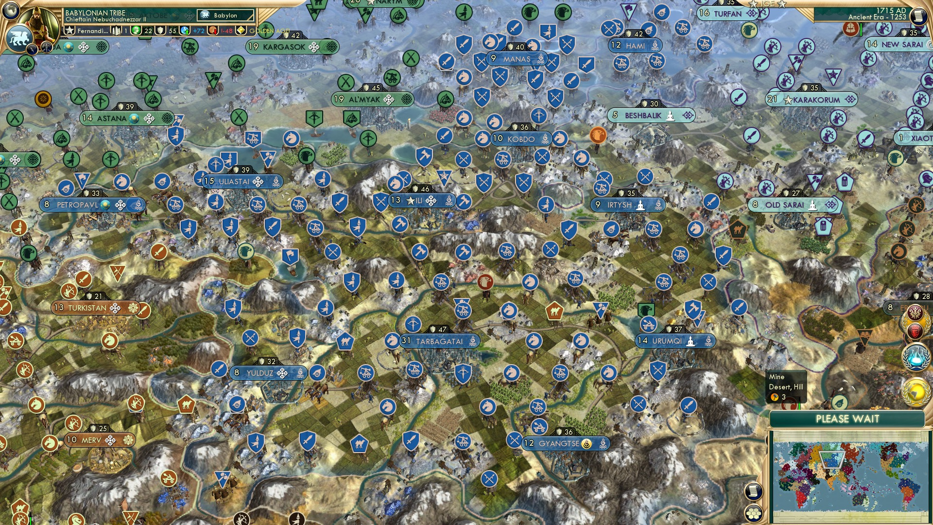 CBR In-Game Screenshot of Big Boy Blue