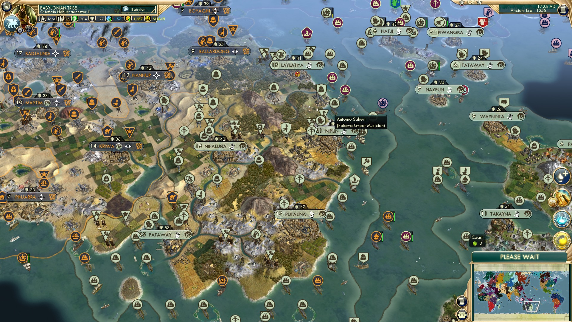 CBR In-Game Screenshot of An allegedly great rivalry between two contemporaries