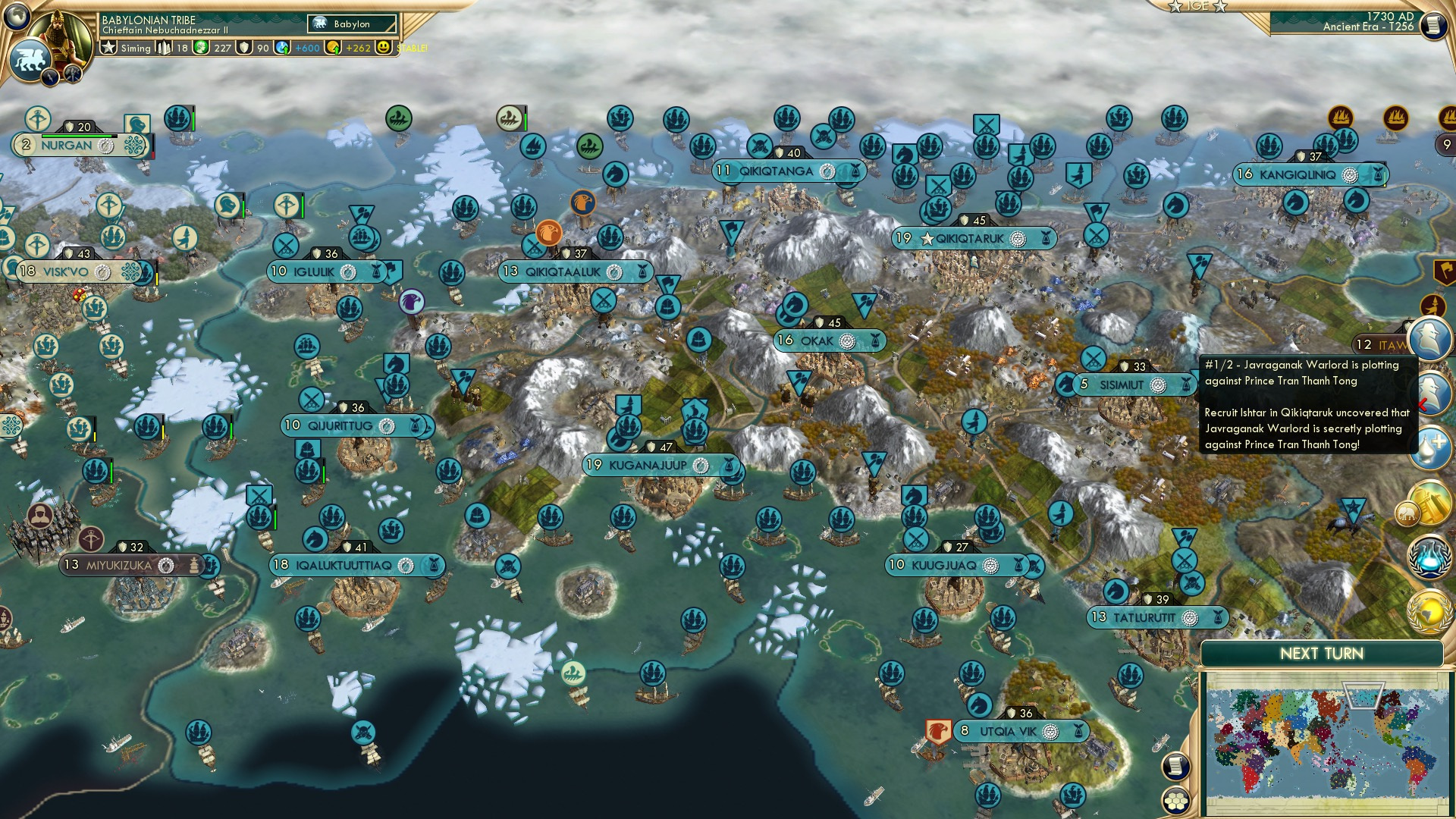 CBR In-Game Screenshot of From the Bering Strait, with love