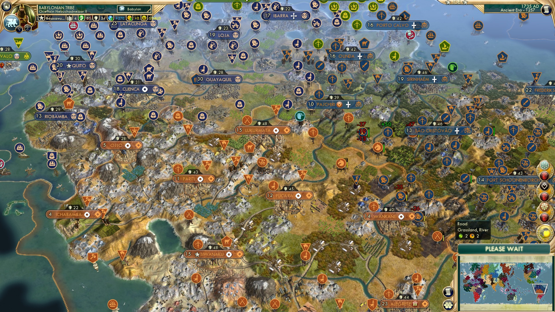 CBR In-Game Screenshot of South American ground beef