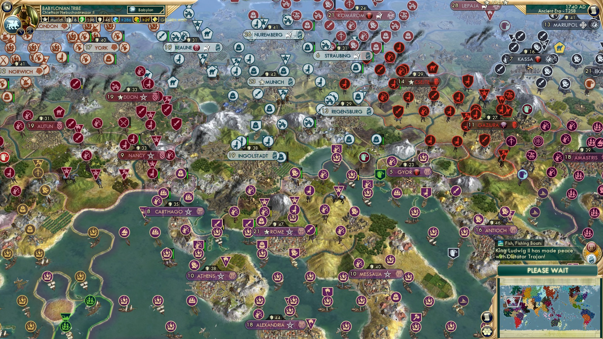 CBR In-Game Screenshot of Pax Romana