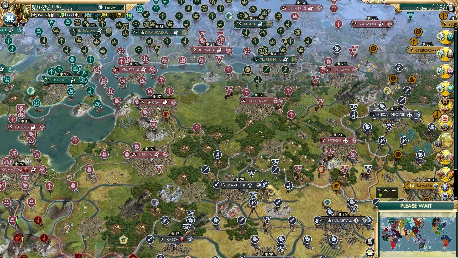 CBR In-Game Screenshot of The Winter Crusade