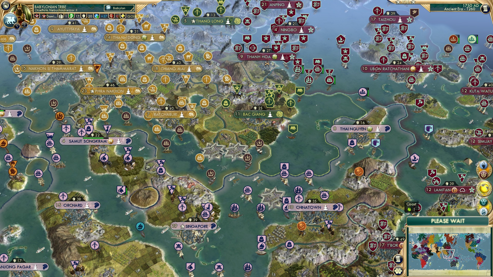 CBR In-Game Screenshot of EAST