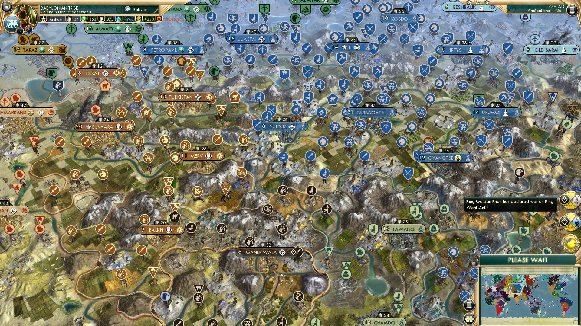 CBR In-Game Screenshot of Hamburger hills