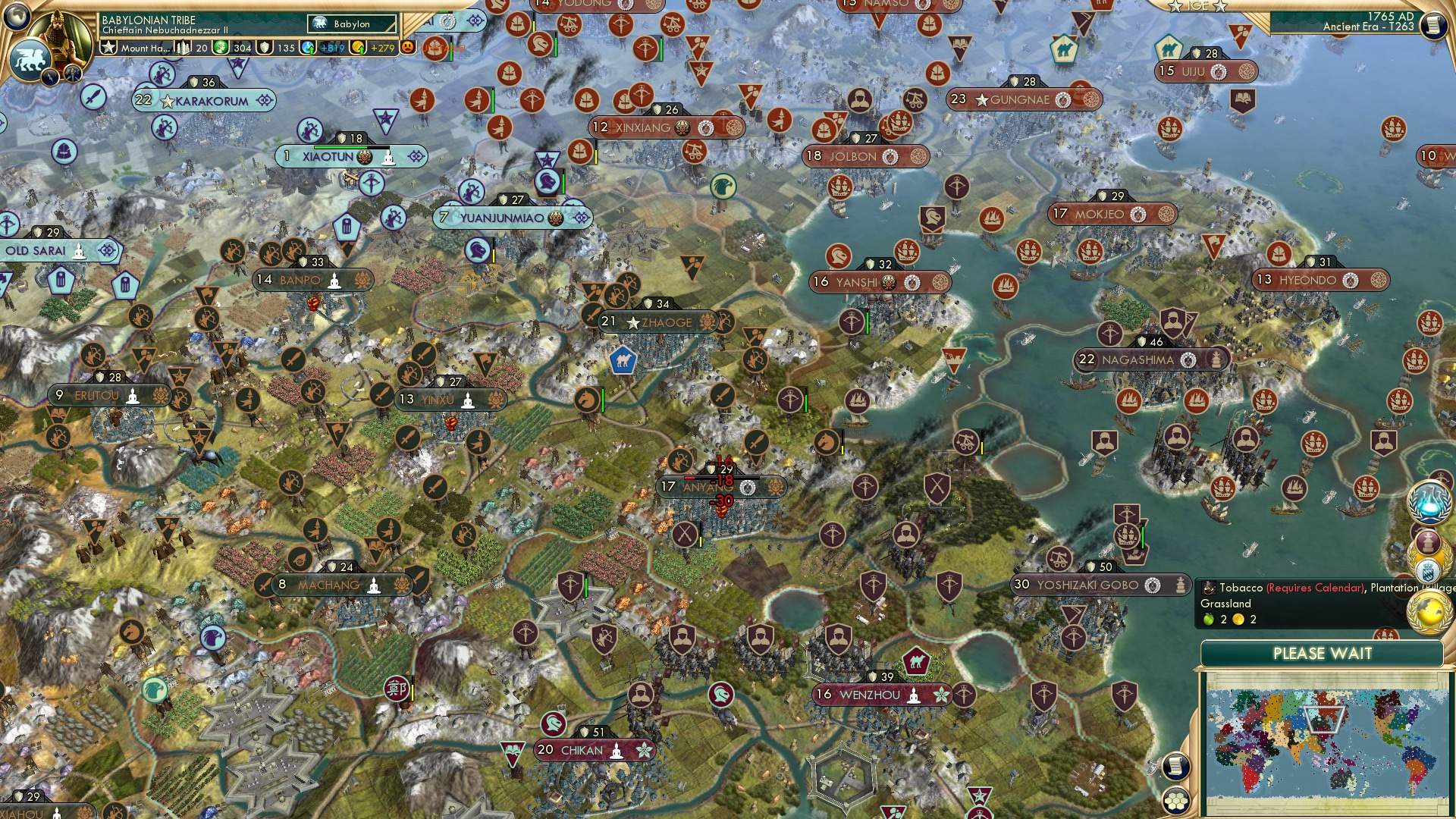 CBR In-Game Screenshot of Two and seven eights.