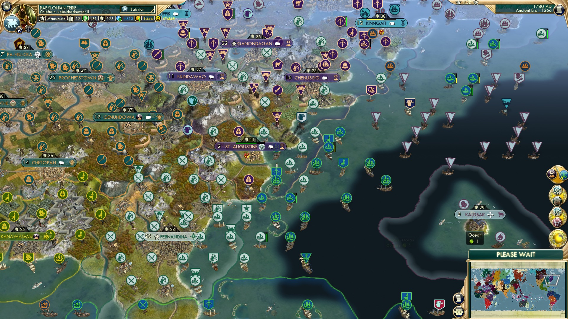 CBR In-Game Screenshot of The old Taíno one-two