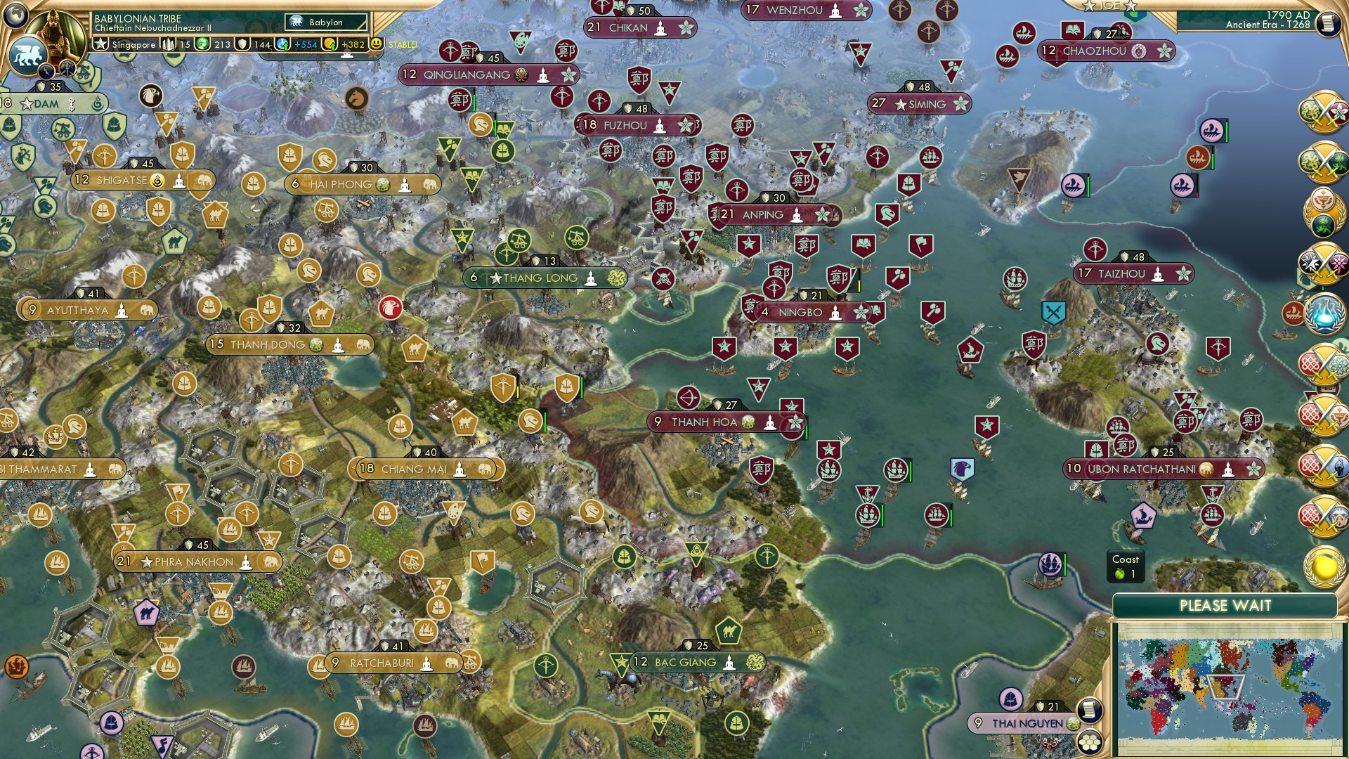 CBR In-Game Screenshot of The ninth wonder of the world, China