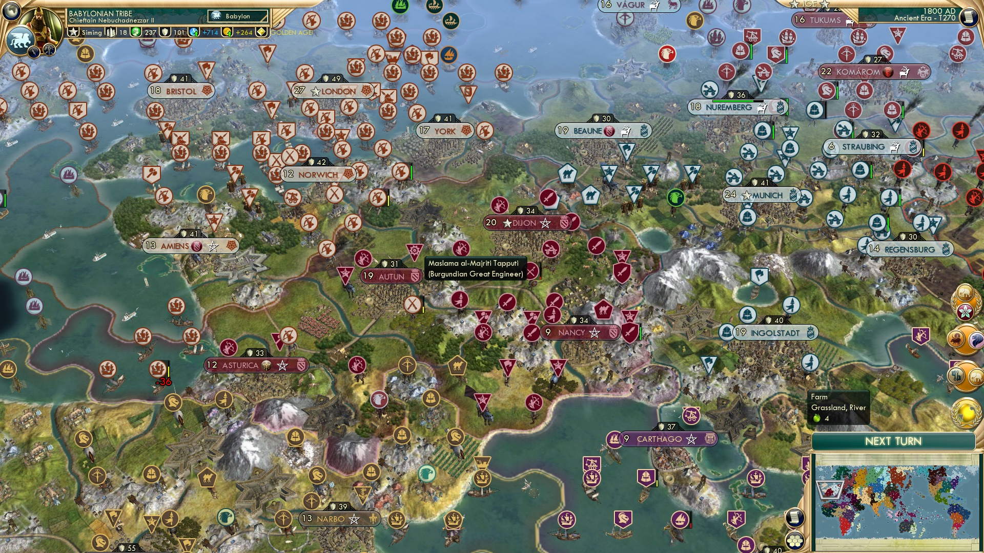 CBR In-Game Screenshot of British bulldogs