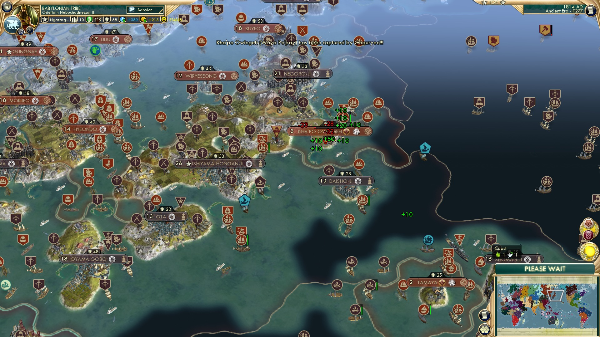 CBR In-Game Screenshot of Pueblo Punished