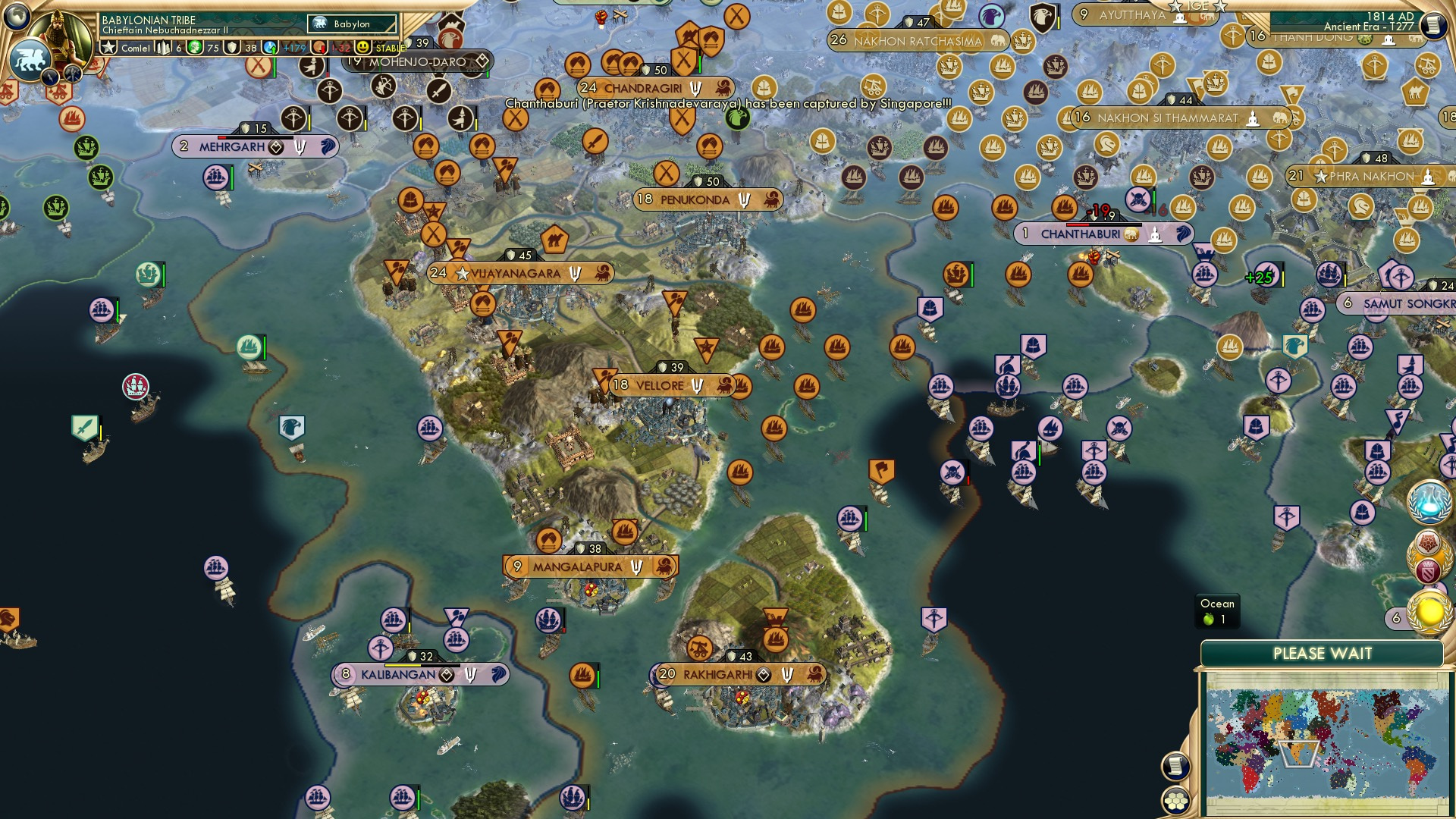 CBR In-Game Screenshot of The Lion City Roars