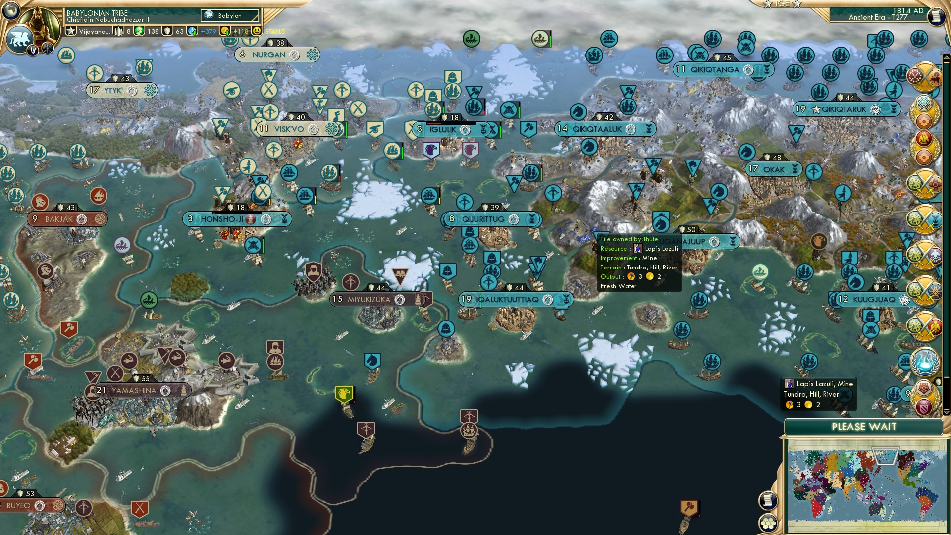 CBR In-Game Screenshot of The Ice Creeps Closer