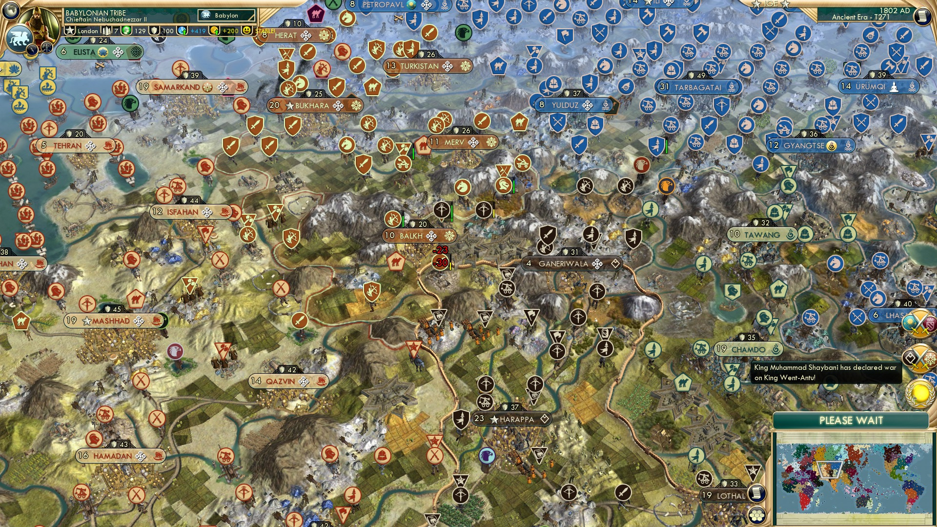 CBR In-Game Screenshot of Fortresses of the Kush